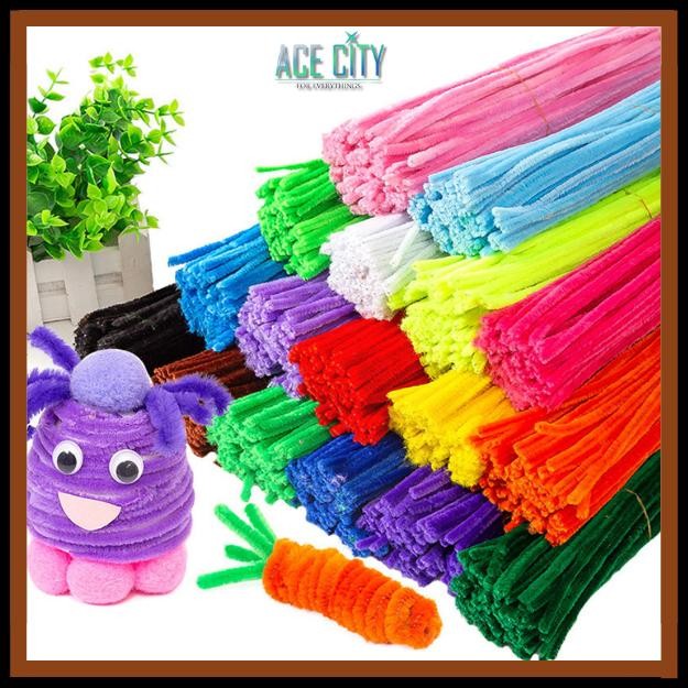 

New Kawat Bulu Mercy Polos / pipe cleaner ( isi 100pcs )