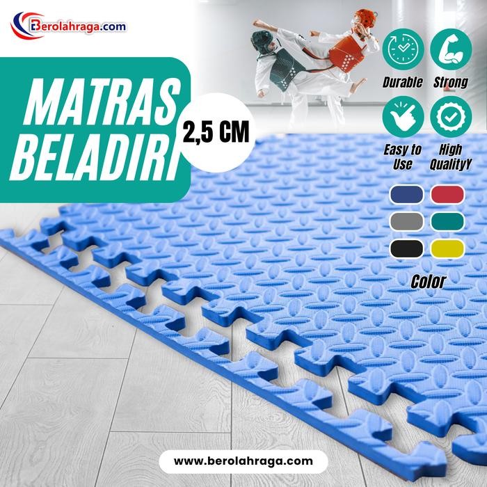 Matras Beladiri Puzzle 2,5 Cm (Karate,Silat,Taekwondo)