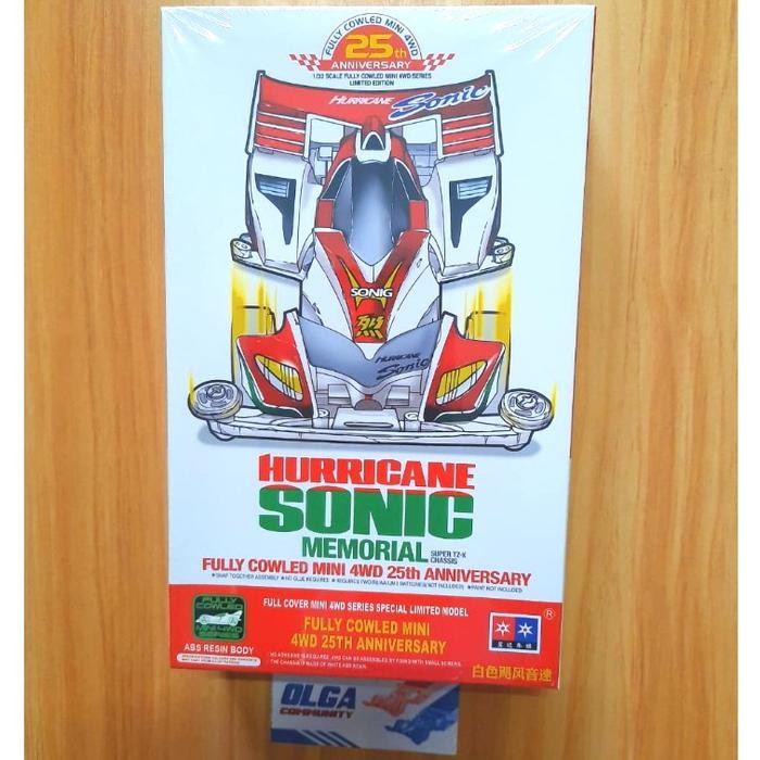 Pilihan- Daxing Mini 4 Wd Hurricane Sonic Memorial Chassis Tzx