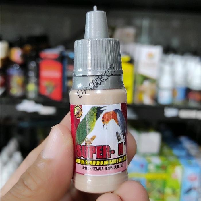Chocolatoslatoe Super-N + Supern + Super N + Obat Burung Super -N + Antibiotik Burung + Obat Burung