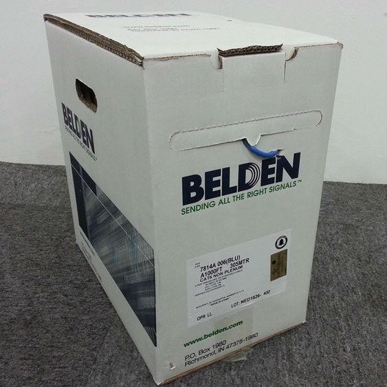 Kabel Lan / Cable Utp Belden Cat6 / Cat 6 7814