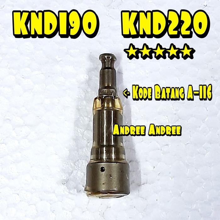 KND190 KND220 Plunger Assy - Isi Pompa Minyak KND-190 KND-220