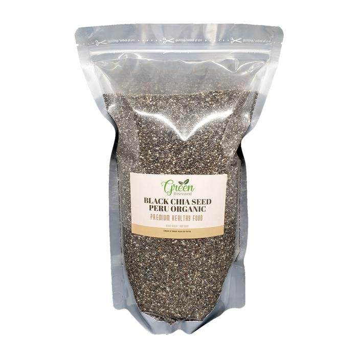

New BLACK CHIA SEED 1 KG PERU ORGANIC - CHIA SEEDS CHIASEED 1000 GRAM