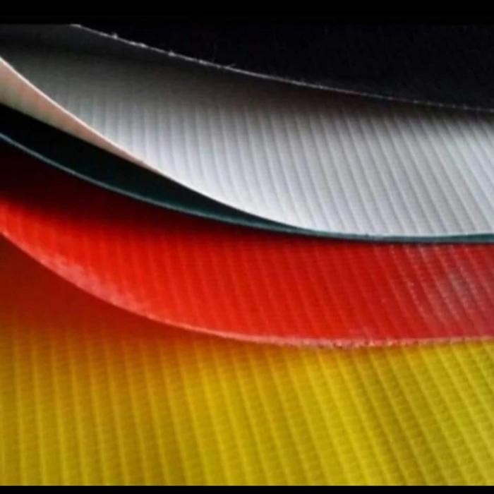 cover atap tenda kerucut ukuran 3x3 bahan terpal Ulin semi karet