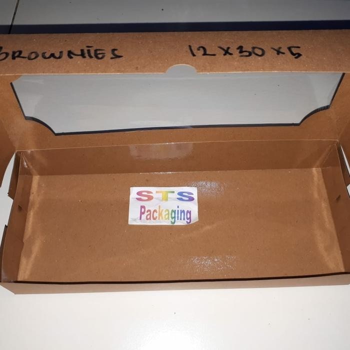 dus brownies kraft / box brownies 12 x 30