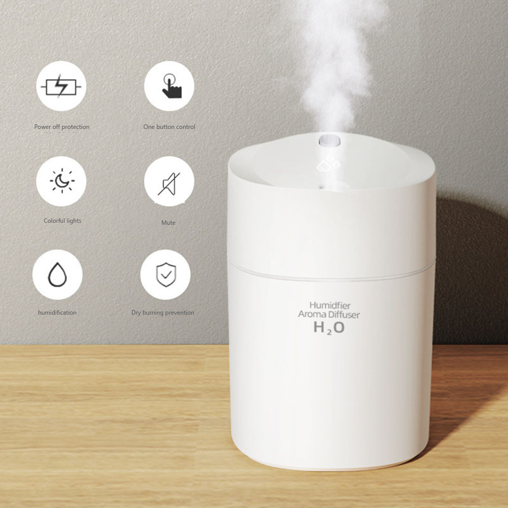 New K5 Aromatherapy Humidifier Car Mini Desktop USB Household Business Cute Pet Mute Gift Humidifier