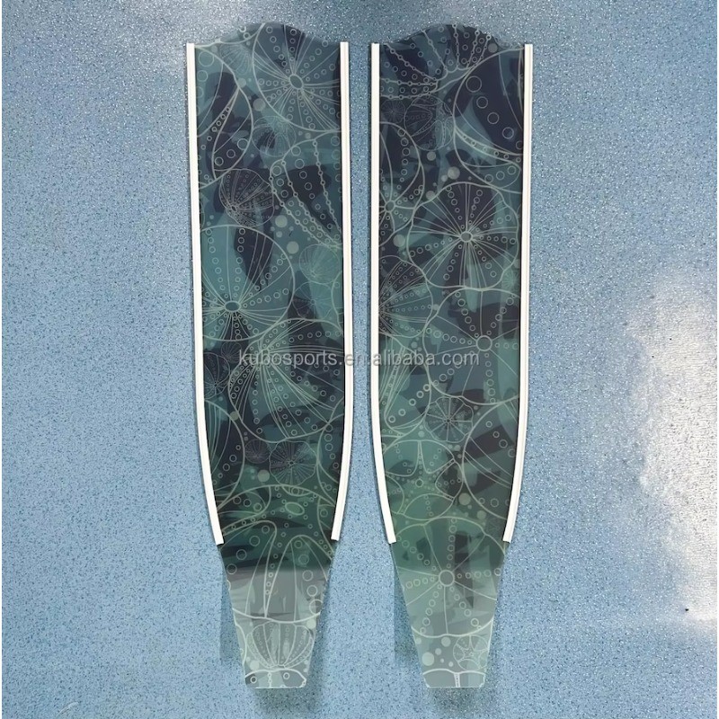 Fiberglass Long Blade Free Diving Fin Fiberglass Diving Fin Scuba Diving Fin