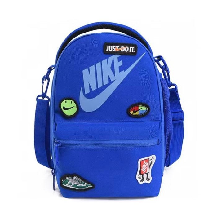 Sale Tas Nike Shoulder Bag / Tas Slingbag Nike Lunch Patch Original Black Red Blue Green Pink