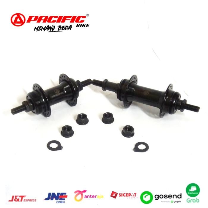 HUB FREEHUB PACIFIC ULIR DRAT 36 HOLE DISC BRAKE HITAM 5 6 7 8 SPEED