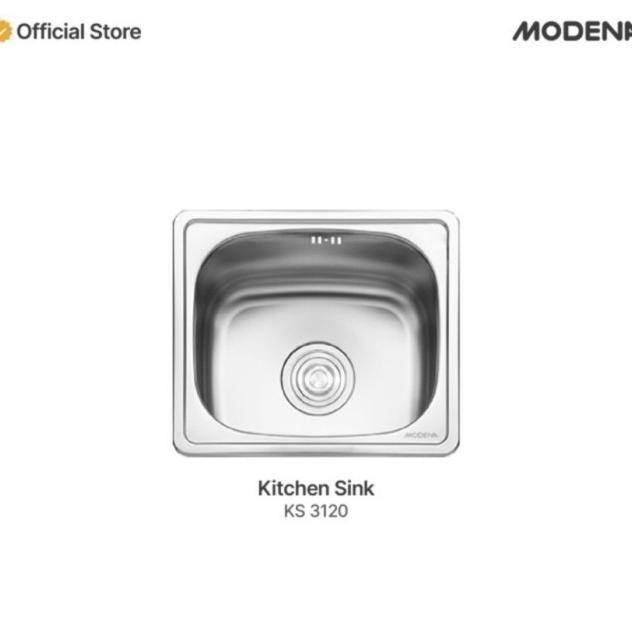 Modena Kitchen Sink Ks 3120 Stainless Steel 304 Bak Cuci Piring Modena