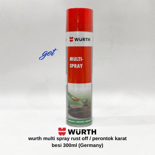 wurth multi spray rust off / perontok karat besi 300ml (Germany)