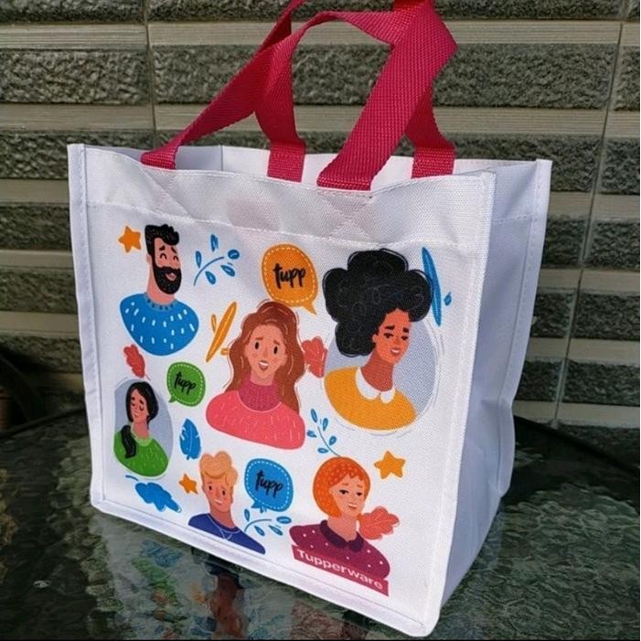 ASLI Tas Tupperware Tas bekal Tupperware Tas Giant Tumbler READY STOCK