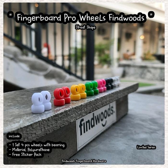 Roda Fingerboard Wheels Pro By Findwoods Untuk Aktivitas Outdoor
