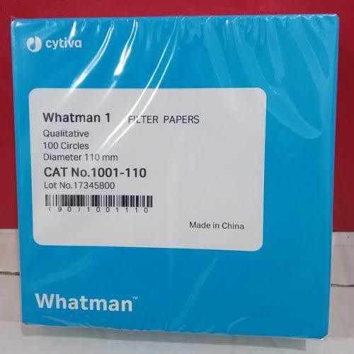 Whatman Filter No 1. 110Mm/Whatman Filter Paper 1001-110