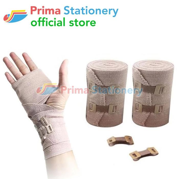 av4b- Onemed Medicrepe Elastic Bandage Perban Kain Karet Patah Tulang P3K