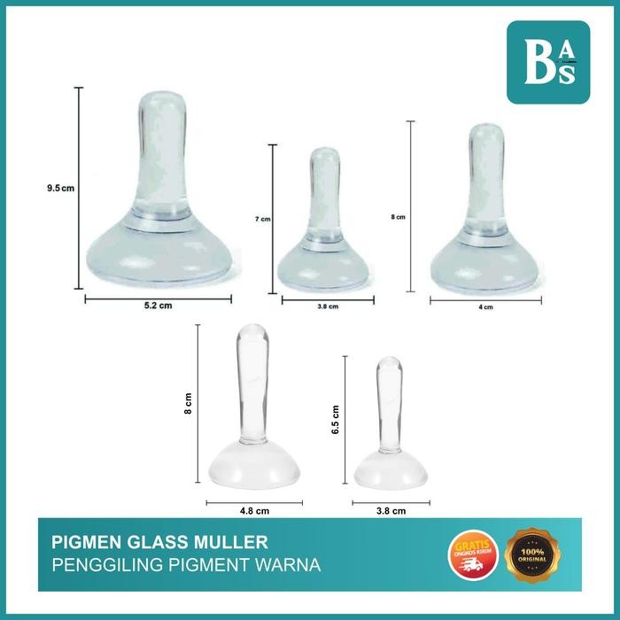 Pigment - Glass Muller / Muller Kaca Pigmen
