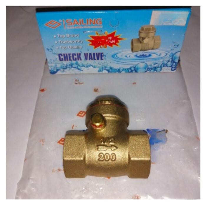 Kualitas terbaik] SAILING CHECK VALVE / KLEP TABOK 1/2" C6014