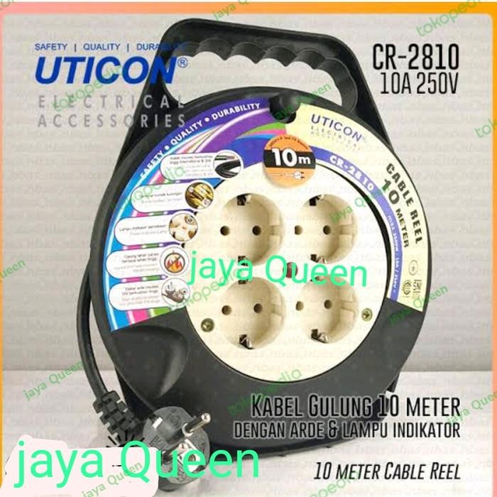 Kabel Roll Uticon Cr2810/Kabel Rol Uticon 10 Mtr Cr2810/Kabel Rol 10 M