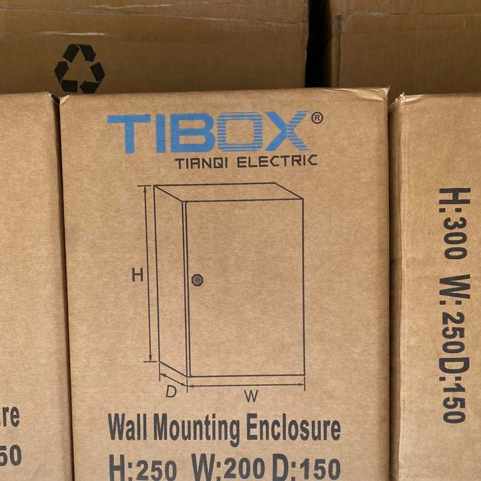 Tibox 250X200X150 Mm Box Panel Tibox Bok Panel