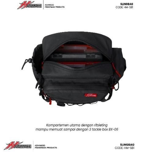 Tas Selempang Mancing HayuMake Tas Pancing Tas Mancing