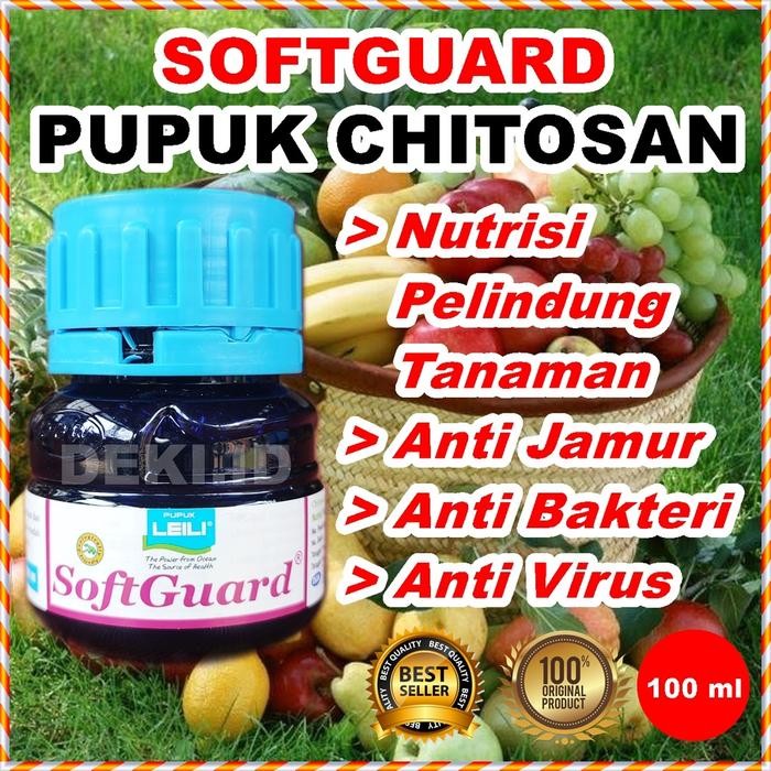 Softguard 100 ml Pupuk Chitosan Organik Cair POC Citosan Tanaman Buah Sayur Bunga Hias DGW Soft