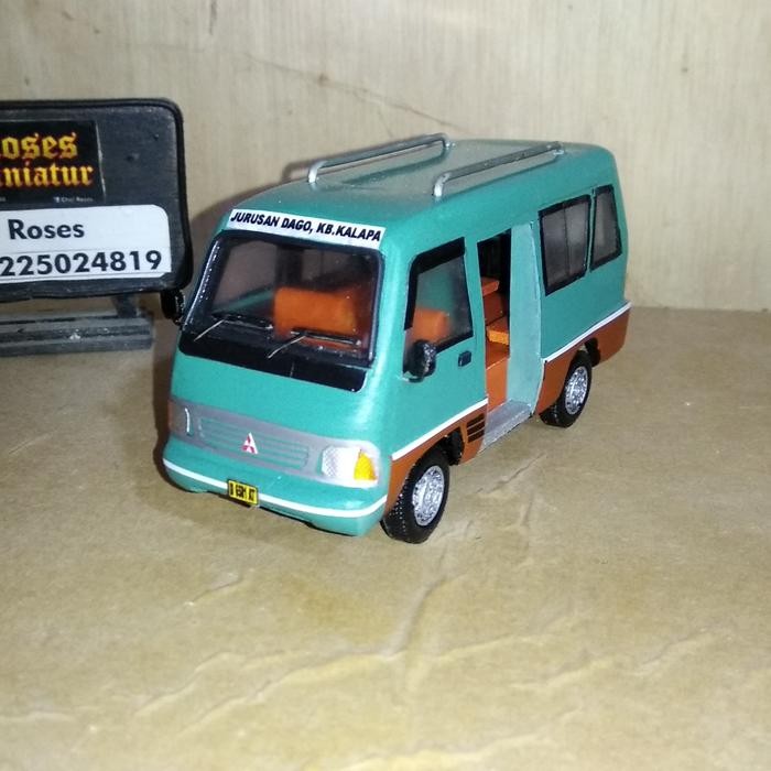Miniatur Mobil angkot/ angkutan umum