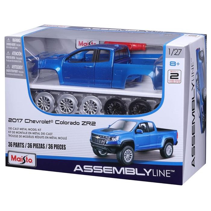 Maisto DIY Diecast mobil skala 1:24 ukuran besar model assembly line - Original licensed products