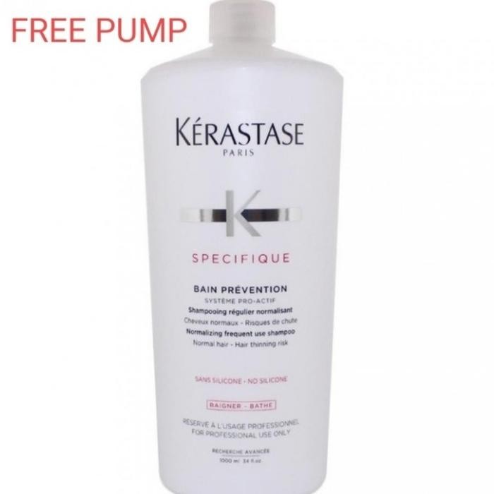 BelanjaDaily- Kerastase Bain Prevention Shampoo 1000Ml Shampoo Rambut Rontok