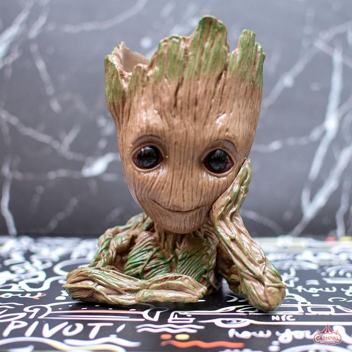 PetShoPq- Hiasan Aquarium Groot, Dekorasi Aquarium Groot, Hiasan Groot, Miniatur Groot, Groot,