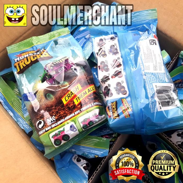 HOTWHEELS MONSTER TRUCKS MINI BLIND BAG SERI 2 GROSIR DUS SEGEL 36 PCS KODE 999