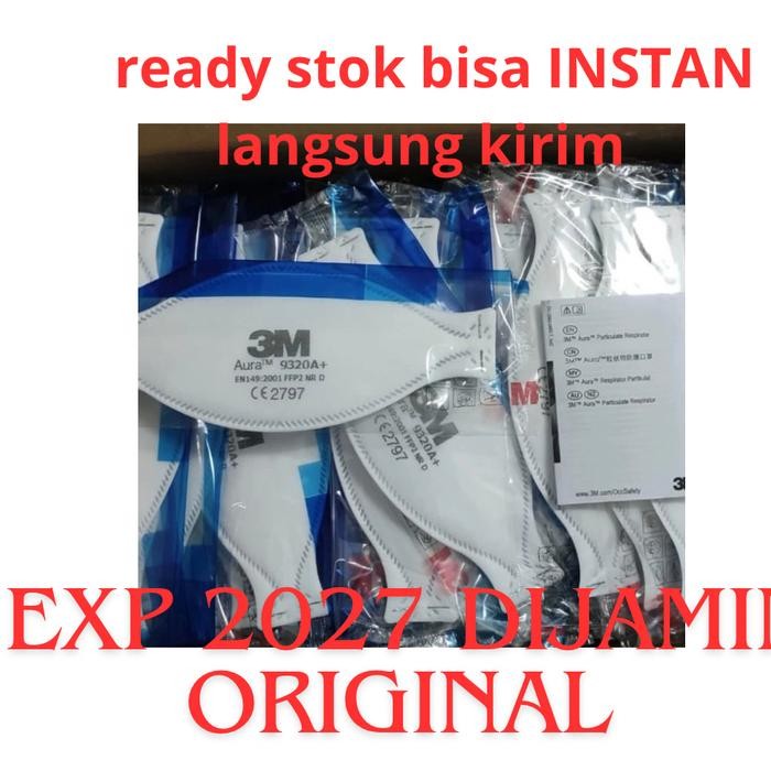 KJB Masker aura 3M 9320A+ original