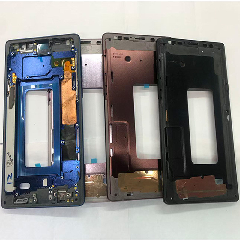 Best Quality For Samsung Galaxy Note 9 Middle Frame Bezel Housing Mid Plate Chassis Cover With Side