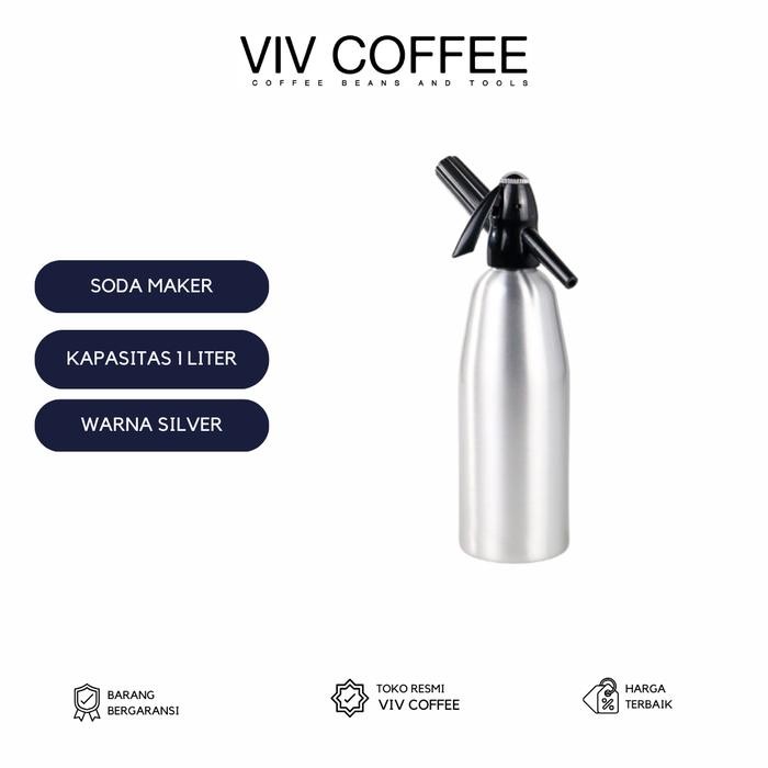 Soda Maker Botol Pembuat Soda Siphon Maker Bartender 1 Liter