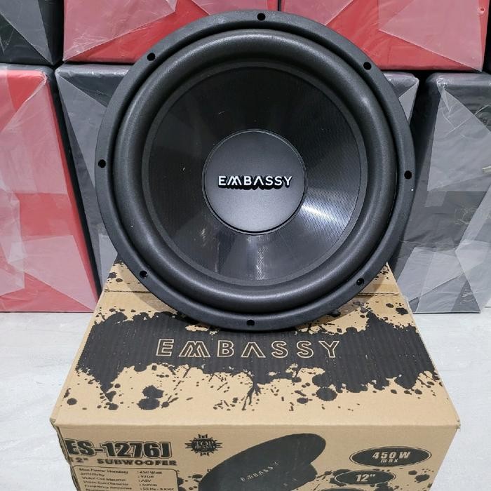 Subwoofer Embassy 1276J 12" Double Coil