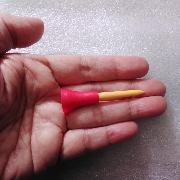 Golf Tee Tees Golf Rubber Plastic Plastik 56Mm #Gratisongkir