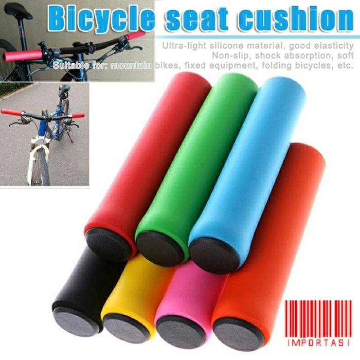 Polygon Bicycle - Bikein Hand Grip Sepeda Mtb Lipat Scooter Sponge Stang Handfat