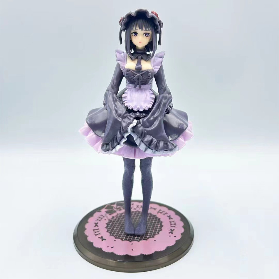 My Dress-Up Darling Anime Figure Kitagawa Marin Black Maid Action Figurine Shizuku Kuroe Statue