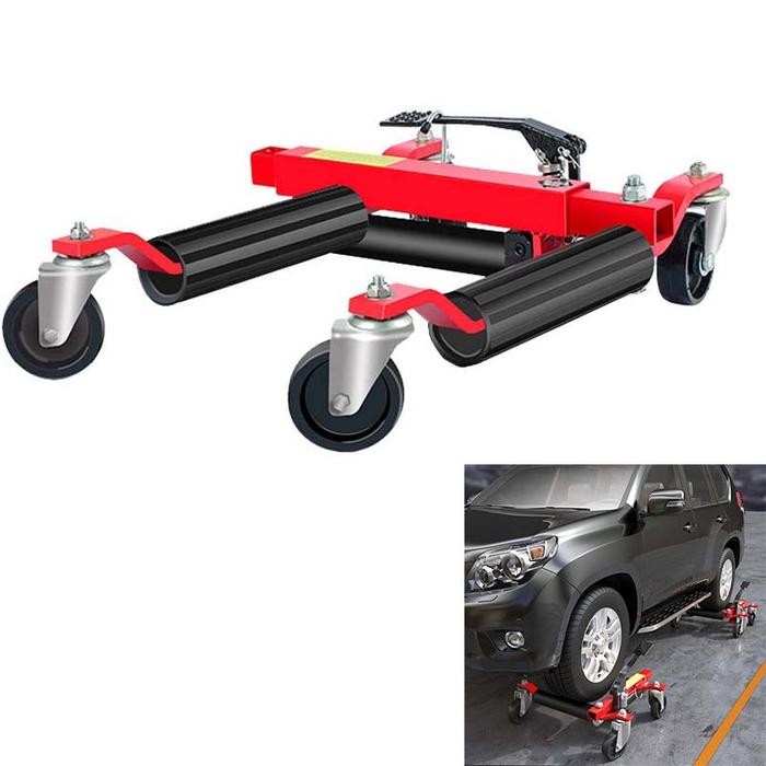 Wheel Dolly Hydraulic Car Dolly Tire Skate 1500LBS/680KG Jacks With Rotating Wheel for Vehicle SUV