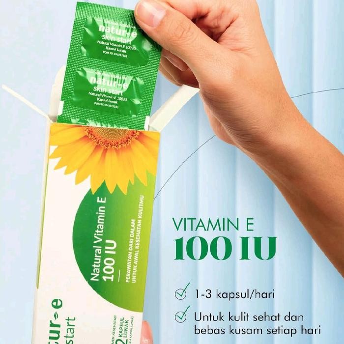 tbdz- Natur E Hijau Skin Start 32 Kapsul