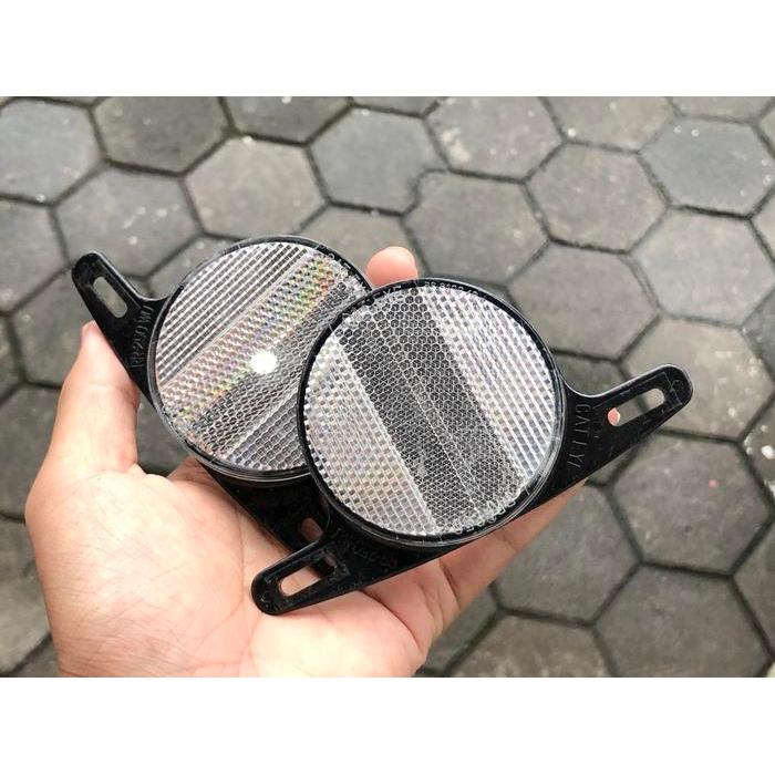 Mata Kucing Jari Jari Velg Putih Cat Eye Vintage Dahon California Bike Terbaru 