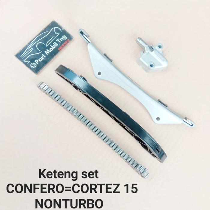 TEMING TIMING CHAIN RANTE KETENG SET WULING CONFERO S / CONVERO DB = FORMO MAX 15 1500CC = CORTEZ 15