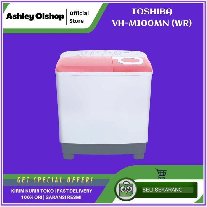 Mesin Cuci 2 Tub Toshiba 9 Kg VH M100MN (WR) Mesin Cuci Toshiba 9 Kg VH-M100MN (WR)