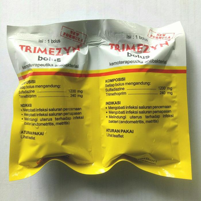 Terlaris! Trimezyn Bolus Isi 2 Bolus