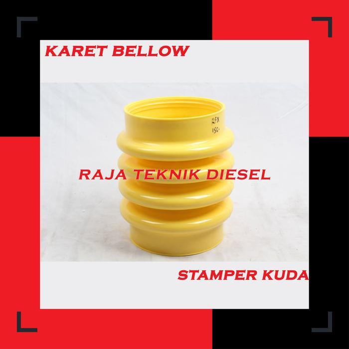 KARET SPIRAL BELLOW STAMPER KUDA / BELLOW KARET STAMPER KUDA