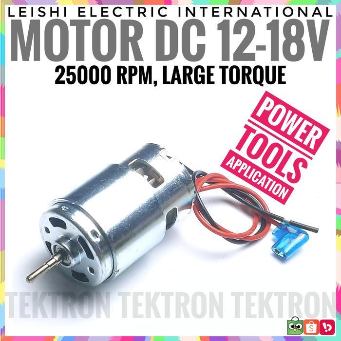 Motor DC 18V LS775ZF LS775 Dinamo 1218V High Speed Torque Vacuum Bor
