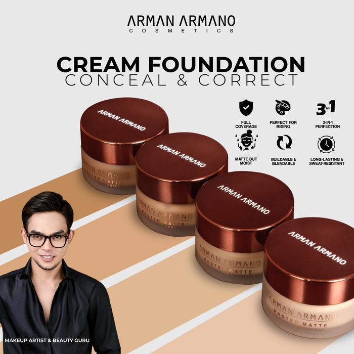Ready Cream Foundation - Arman Armano Cosmetics