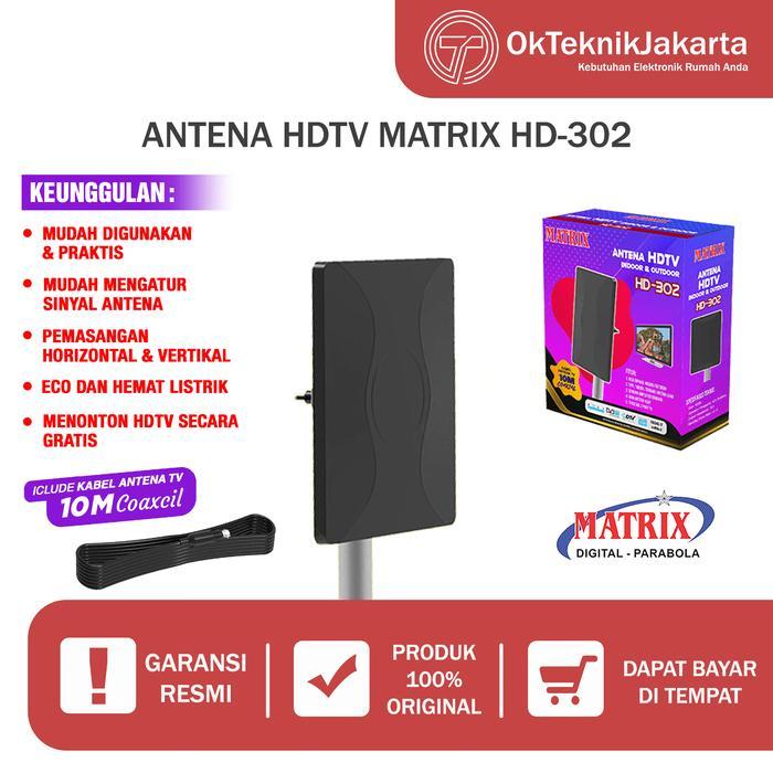NEW MATRIX - Antena TV Digital Matrix HD 302 Set Top Box DVB T2 Kabel