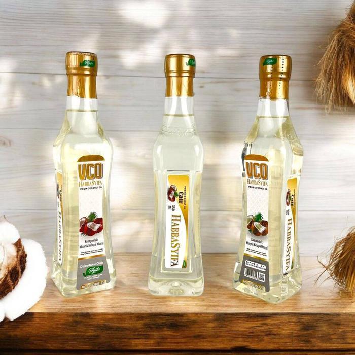 READY Terlaris Minyak Kelapa Murni VCO Syifa 350 ml - VCO Virgin Coconut Oil 350 ml Promo Murah