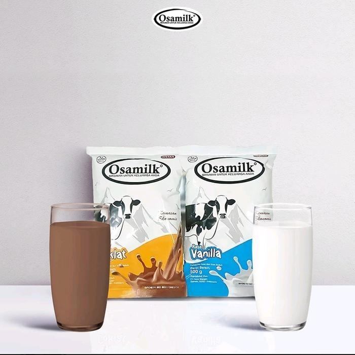 NEW susu bubuk osamilk 500 gram osamilk coklat osamilk vanila