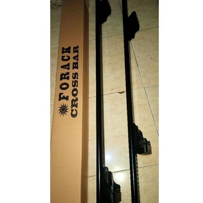 Terbaru Crossbar / Sport Rack / Roof Rack Jepit Roof Rail / Rel Rush Terios
